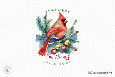 Remember I'm Always with You Sublimation Sublimation CraftLabSVG 