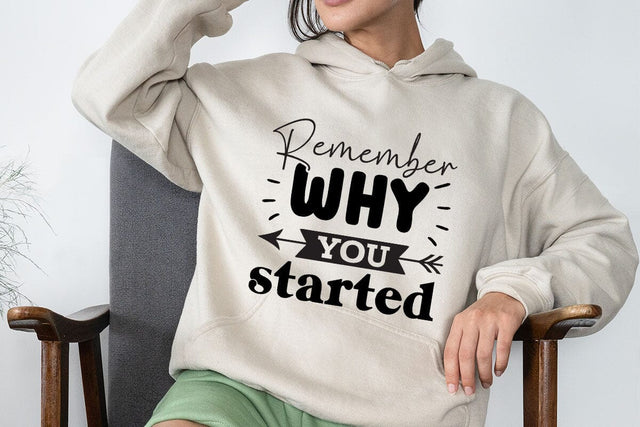 Remember why you started SVG Angelina750 