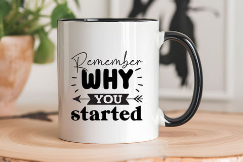 Remember why you started SVG Angelina750 