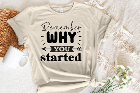 Remember why you started SVG Angelina750 