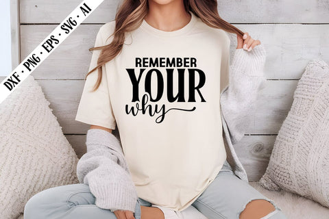 Remember Your Why Svg, Motivation Svg Designs SVG shah alam 