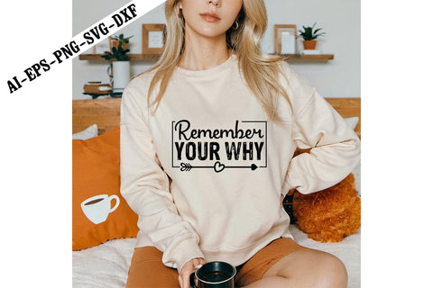Remember Your Why Svg, Motivation Svg Designs SVG shah alam 