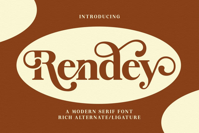 Rendey Font gatype 