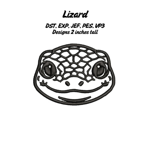 Reptile File Embroidery Set Embroidery/Applique DESIGNS Stitched Haus 