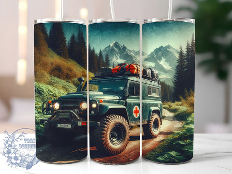 Rescue Team Tumbler Wrap, Mountain Search and Rescue, 20oz Skinny Tumbler, Sublimation PNG, Emergency Services Gift, Outdoor Adventure Drinkware, Rescue Squad Design Sublimation ToriDesigns 