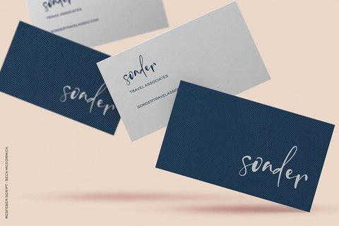 Resfeber Script Font Beck McCormick 