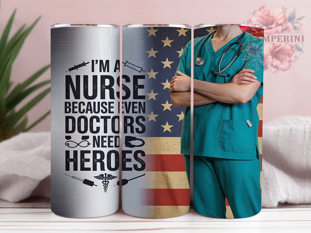 Resilient Care Male Nurse Tumbler, Nursing Hero Tumbler, Men In Nursing, Healthcare Hero Design, Patriotic Nurse Gift, Medical Staff Present, Male RN Tumbler Sublimation Li Zamperini 
