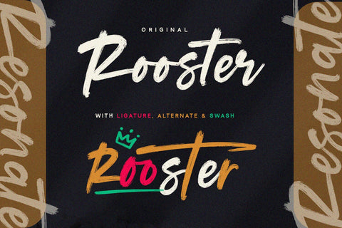 Resonate - Brush Script Font Font Alpaprana Studio 