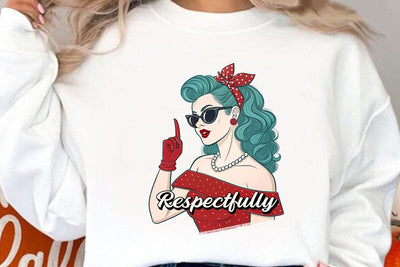 Respectfully SVG Angelina750 