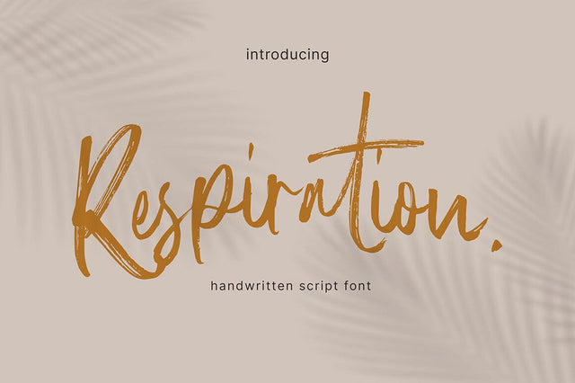 Respiration Font gatype 