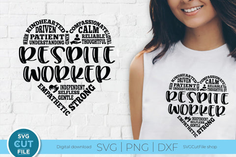 Respite worker svg, a respite care provider svg for crafters SVG SVG Cut File 