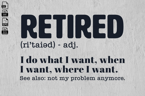 Retired Svg Bundle, Officially Retired Svg, Retirement Svg SVG DesignDestine 