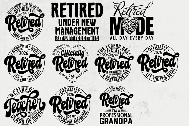 Retired Svg Png, Officially Retired Svg, Retirement Svg, Happy Retirement Svg, Pension Svg, Cricut Retirement Svg, Retirement Shirt Svg SVG DesignDestine 