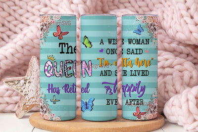 Retirement Gifts for Women - Best Retired Gifts Ideas For Coworker, Nurse, Teacher, Mom - Retirement 20 Oz Skinny Tumbler Wrap Sublimation StraightTapered Seamless Sublimation DesignSVG 