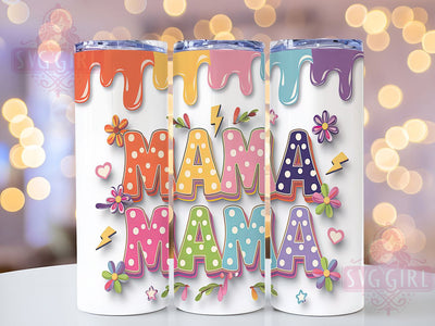 Retro 70s Mama Mom Life 20oz Tumbler, Mama Tumbler, Vintage Tumbler, Mom Life Tumbler, 70s Mama Tumbler, 20oz Sublimation Wrap, Retro Mom TumblerMothers Day Sublimation SvggirlplusArt 
