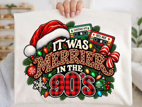 Retro 90s Christmas Sublimation PNG SVG artprintfile 