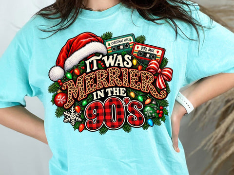 Retro 90s Christmas Sublimation PNG SVG artprintfile 
