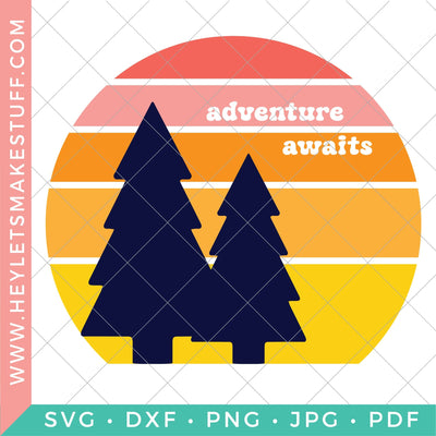 Retro Adventure Awaits SVG Hey Let's Make Stuff 