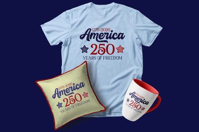 Retro America 250th Anniversary, USA 250th, 4th of July Sublimation Sublimation zafrans studio 