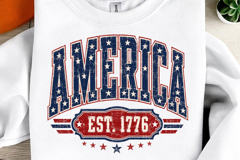 Retro America Patriotic, 4th of July PNG Sublimation designmaster24 