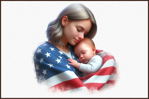 Retro American Mom Sublimation Clipart Sublimation designartist 