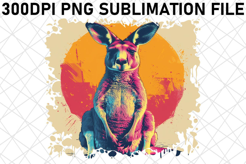 Retro Animal Art Collection: Vintage Sublimation Charm Sublimation afrosvg 