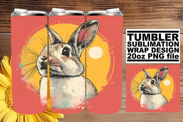 Retro Animal Magic Tumbler Design, Vintage Sublimation Wrap, 20oz, Nostalgic Wildlife Sublimation afrosvg 