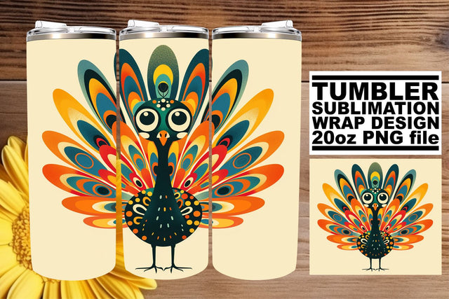 Retro Animal Parade Tumbler Design, Vintage Sublimation Wrap, 20oz, Nostalgic Menagerie Sublimation afrosvg 