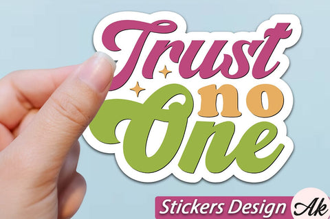 Retro April Fools Day Stickers SVG Bundle SVG akazaddesign 