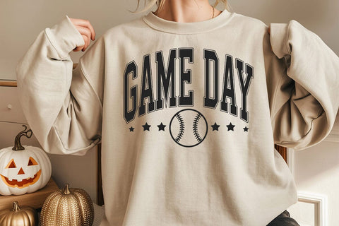 Retro Baseball Game Day Png Svg SVG DesignDestine 