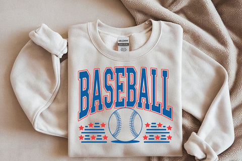 Retro Baseball SVG PNG: Varsity Sublimation Design SVG DesignDestine 