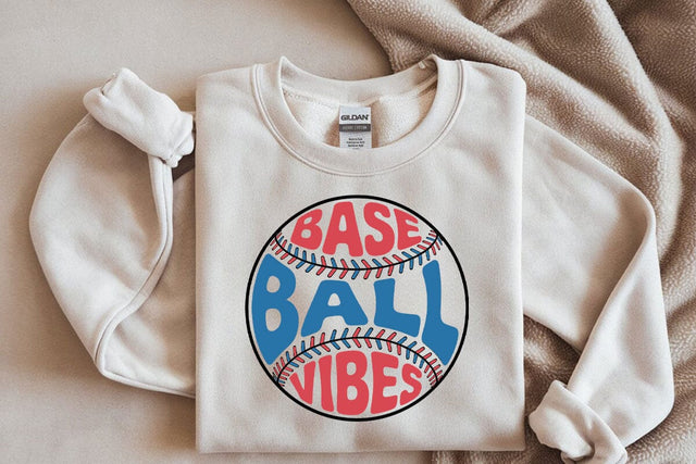 Retro Baseball Vibes SVG PNG: Game Day Shirt Design SVG DesignDestine 