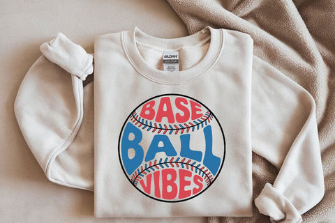 Retro Baseball Vibes SVG PNG: Game Day Shirt Design SVG DesignDestine 