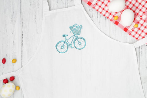 Retro Bicycle for Machine Embroidery Embroidery/Applique DESIGNS SvgOcean 