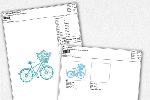 Retro Bicycle for Machine Embroidery Embroidery/Applique DESIGNS SvgOcean 