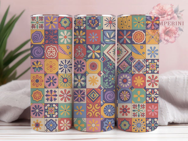 Retro Boho Peace Floral Tumbler, Hippie Floral Tumbler, Retro Boho Wrap, Peace Sign Floral Wrap, Vintage Hippie Wrap, Sublimation Design, Trendy Gift Idea Sublimation Li Zamperini 