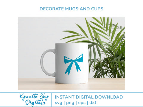 Retro Bow Shapes SVG bundle funky retro inspired quirky whimsical bows SVG Kyanite Sky Digitals 