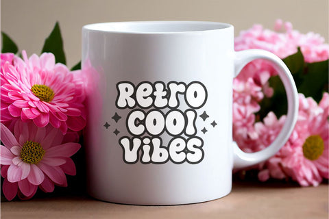 Retro Bright - Cute Groovy Font SVG Masyafi Studio 