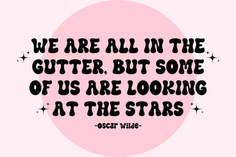 Retro Bright - Cute Groovy Font SVG Masyafi Studio 