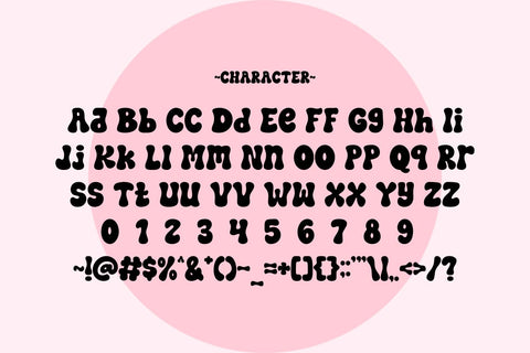 Retro Bright - Cute Groovy Font SVG Masyafi Studio 