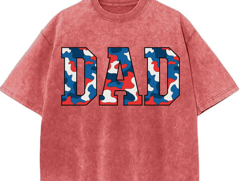 Retro Camo American Dad Svg Png , Dad Camouflage Png , 4th of July , Old Camo Dad , Dad Png, Vintage Camo Dad American SVG DesignDestine 