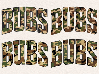 Retro Camo Bubs PNG SVG, Camouflage Bubs PNG, Camo Bubs Shirt, Boy Shirt, Old Camo Bubs, Vintage Camo Bubs Brother Sublimation Shirt Design SVG DesignDestine 