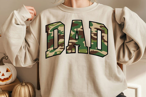 Retro Camo Dad Png, Dad Camouflage Png, Dad Camouflage Svg SVG DesignDestine 