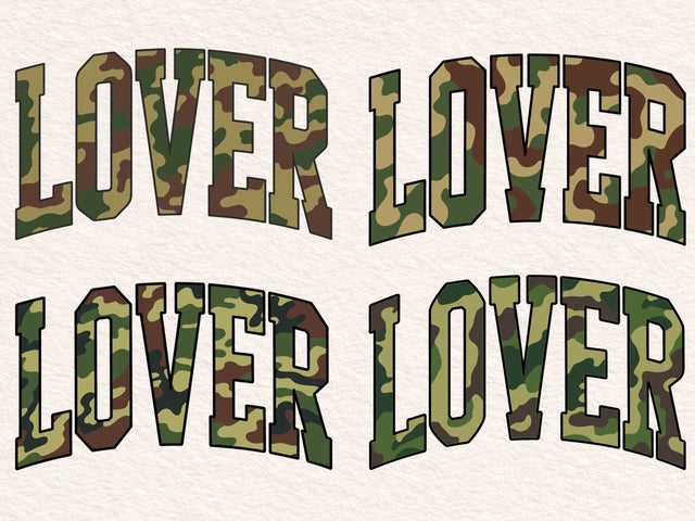 Retro Camo Lover Valentines Design: Distressed SVG, PNG SVG DesignDestine 