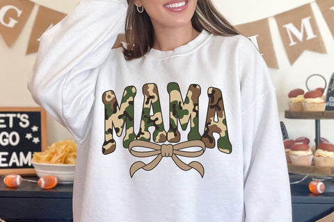 Retro Camo Mama Coquette Png, Mama Camouflage Png Mama Camo Svg , Old Camo Mama Coquette Png SVG DesignDestine 