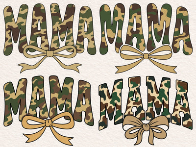 Retro Camo Mama Coquette Png, Mama Camouflage Png Mama Camo Svg , Old Camo Mama Coquette Png, Vintage Camo Mama SVG DesignDestine 