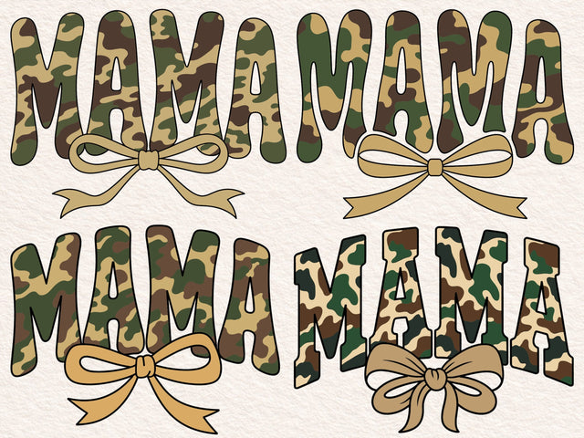 Retro Camo Mama Coquette Png, Mama Camouflage Png Mama Camo Svg , Old Camo Mama Coquette Png, Vintage Camo Mama SVG DesignDestine 