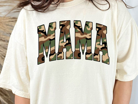 Retro Camo Mama Sublimation Design, Camouflage Mama, Old Camo Mama, Vintage Camo Mama Mothers Day SVG DesignDestine 