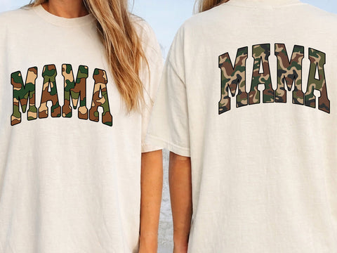 Retro Camo Mama Sublimation Design, Camouflage Mama, Old Camo Mama, Vintage Camo Mama Mothers Day SVG DesignDestine 