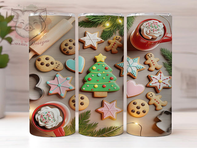 Retro Candy Cane Grandma Tumbler, Grandma Christmas Wrap, Holiday Gift Sublimation, Festive Cane Cup, 20Oz Skinny Tumbler Wrap, Vintage Christmas Mug, Sweet Grandma Design Sublimation Lara' s Designs 